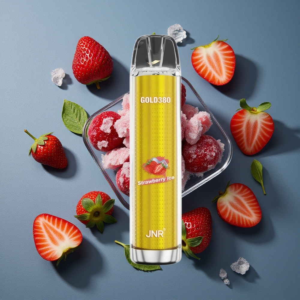 Fraise Glacée JNR Gold380 6000 Puffs 13ml vente en gros Belgique
