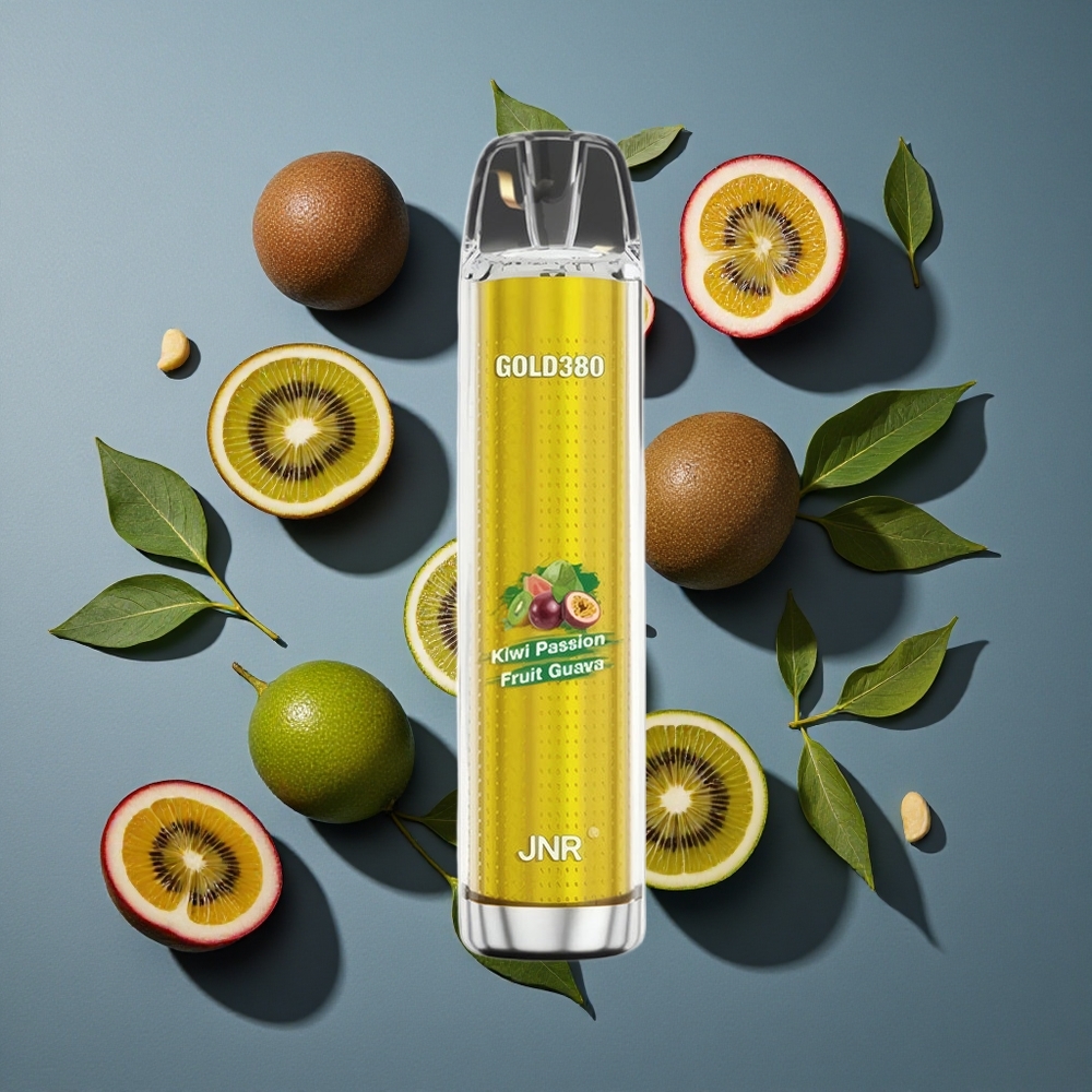 Kiwi Fruit de la Passion Goyave JNR Gold380 6000 Puffs vente en gros Belgique 13ml