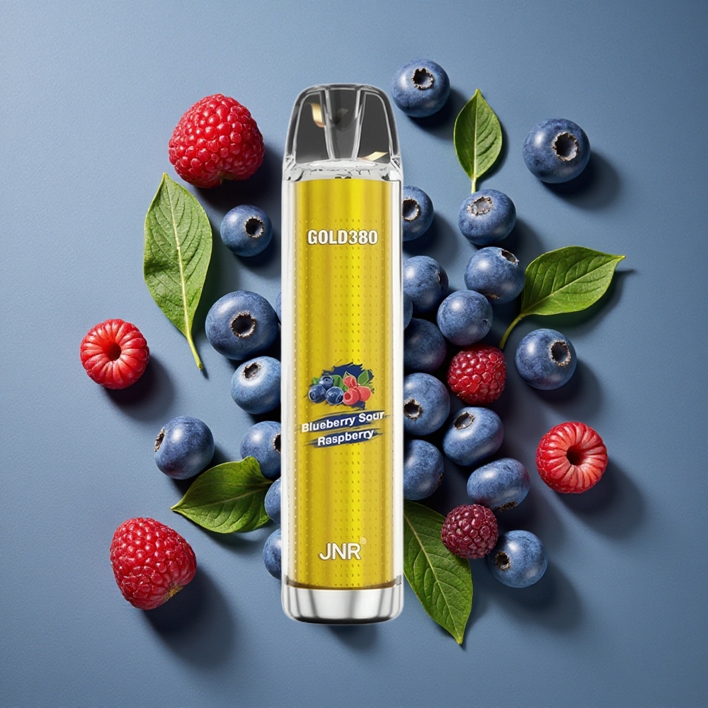 Myrtille Framboise Acidulée JNR Gold380 6000 Puffs 13ml vente en gros Belgique