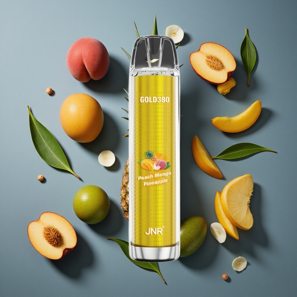 Pêche Mangue Ananas JNR Gold380 6000 Puffs vente en gros Belgique 13ml