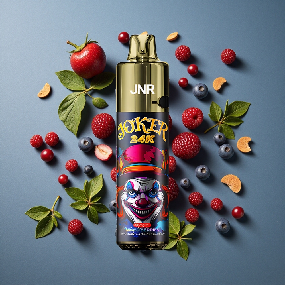 Mélange de Baies JNR Joker 24000 Puffs vente en gros Belgique Pod Rechargeable 10ml