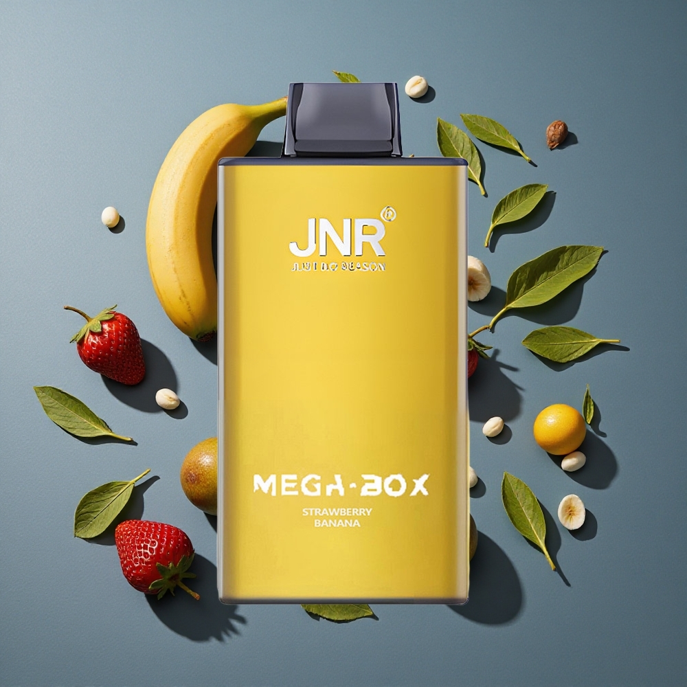 Fraise Banane JNR Mega Box 25000 Puffs 30ml Capacité de E-liquide vente en gros Belgique