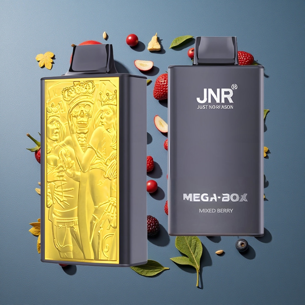 Mélange de Baies JNR Mega Box 25000 Puffs vente en gros Belgique 30ml Dual Mesh