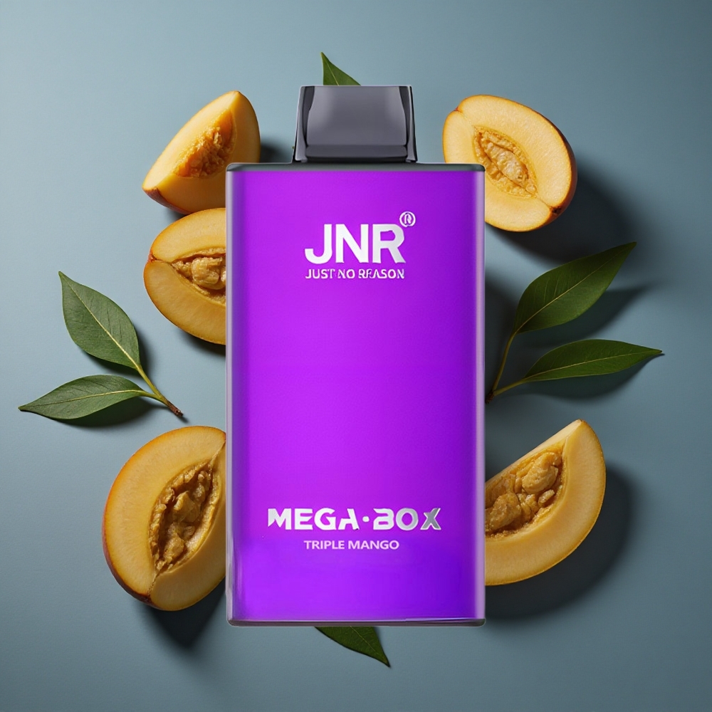 Triple Mangue JNR Mega Box 25000 Puffs 30ml Capacité de E-liquide vente en gros Belgique