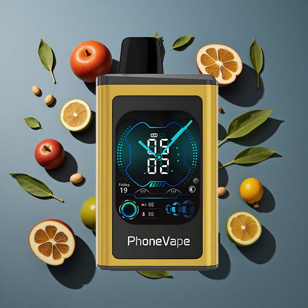 JNR PhoneVape 30000 bouffées vente en gros Belgique App Contrôlé Écran Complet