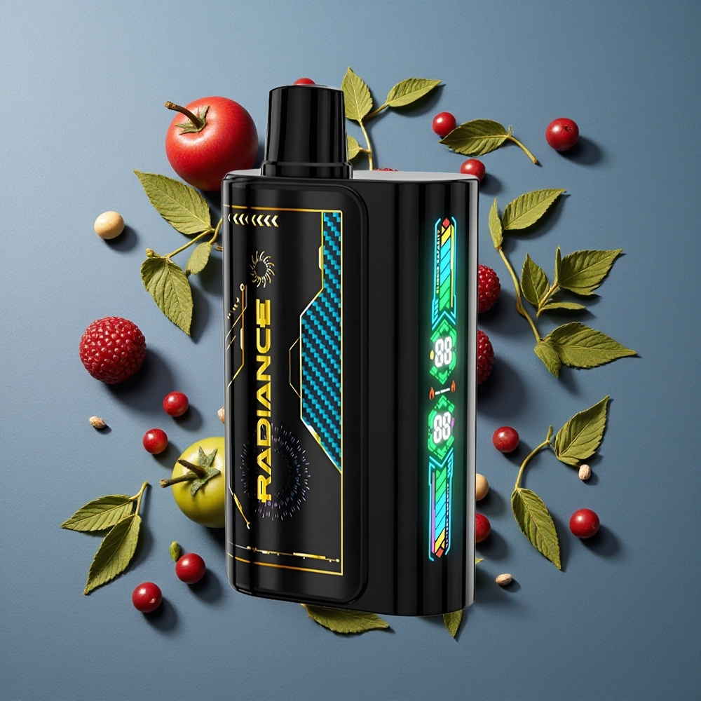Baies Mixtes JNR Radiance 31000 Puffs 28ml E-liquide vente en gros Belgique Ecran Animation Intelligente
