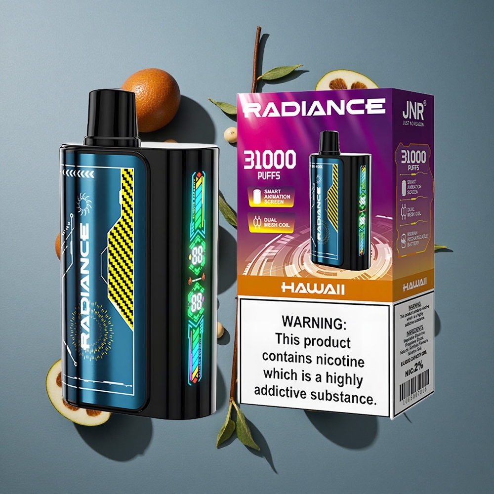 Hawaii JNR Radiance 31000 Bouffées vente en gros Belgique Écran Animé Intelligent