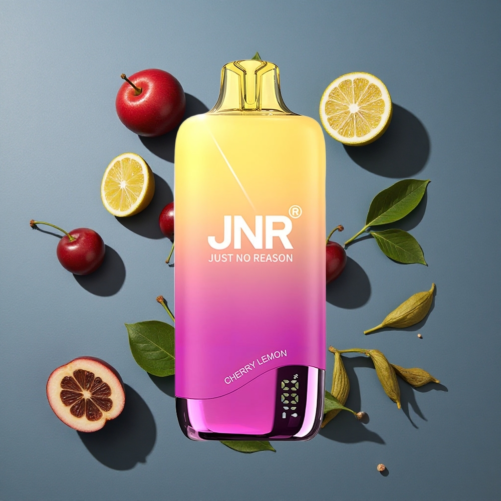 Cerise Citron JNR Rainbow 10500 Puffs 18ml Réservoir e-Liquide vente en gros Belgique