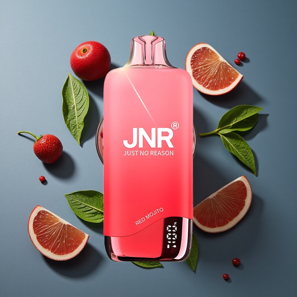 Mojito Rouge JNR Rainbow 10500 Puffs 18ml Réservoir vente en gros Belgique
