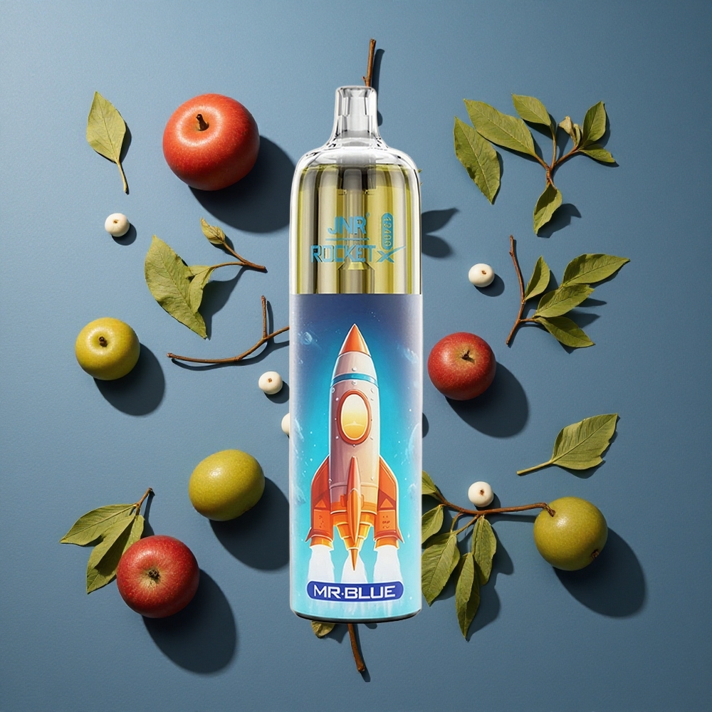 Bleu Mr JNR Rocket-X 12400 Puffs vente en gros Belgique 25ml e-Liquide et 850mAh Batterie