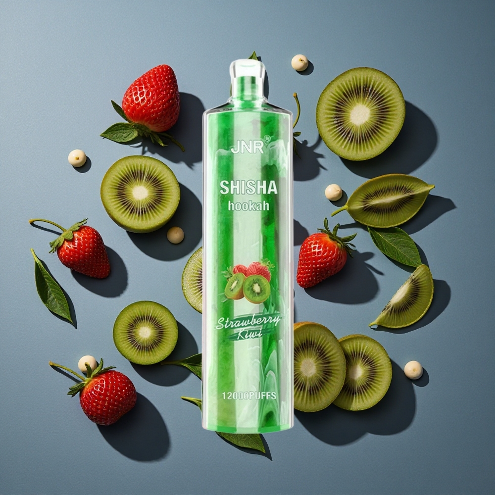 Fraise Kiwi JNR Shisha 12000 Puffs 24ml vente en gros Belgique Type-C