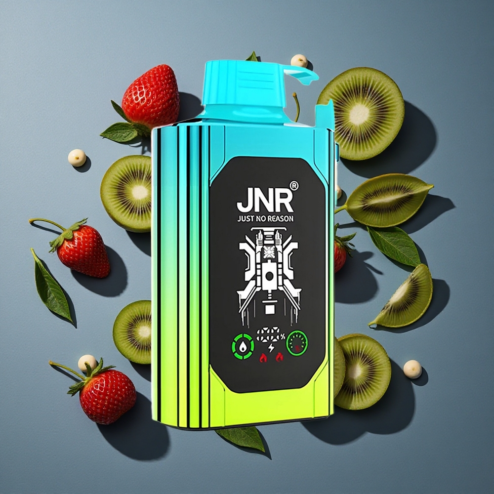 Fraise Kiwi JNR Shisha Hookah Box 20500 Puffs - Affichage HD - Batterie 1000mAh - vente en gros Belgique
