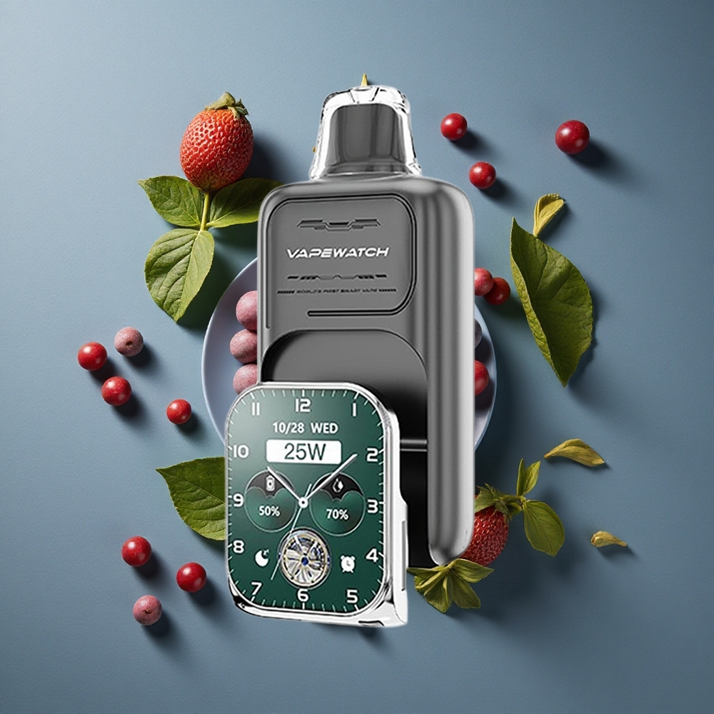Triple Baies JNR Vape Watch 30000 Puffs 19mL e-liquide vente en gros Belgique Dual Mesh Coil